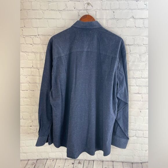 IKE Behar Blue Button Down Shirt Size XL - Picture 6 of 6